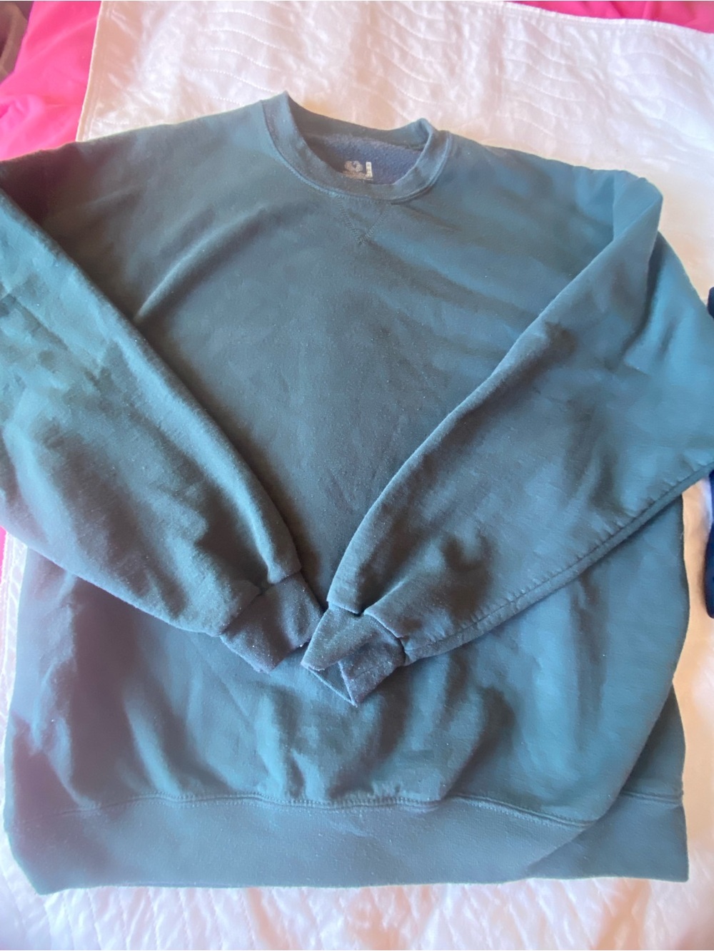 Fruit of the Loom Teal Crewneck Sweatshirt